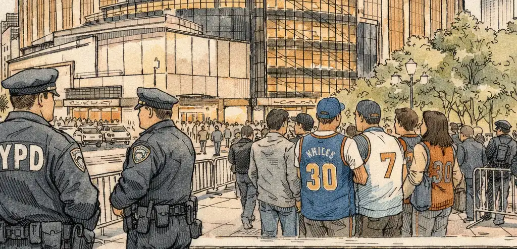 Trump Booed at Knicks Game Amid Tight Security