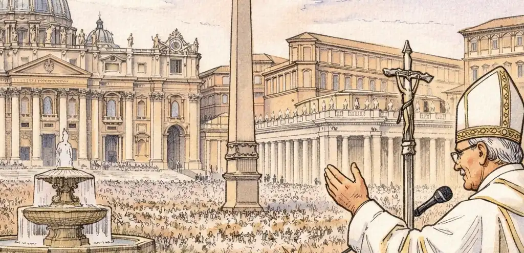 Pope Condemns War in Palm Sunday Sermon