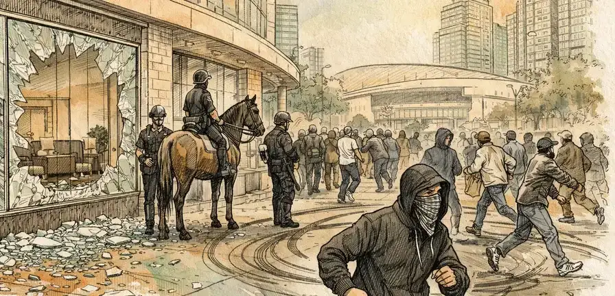 LAPD Boosts Downtown Presence After Violent Street Takeover