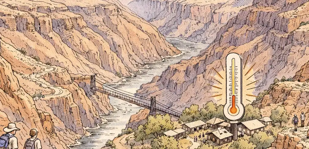 Grand Canyon Warns of Extreme Heat After Hiker Deaths