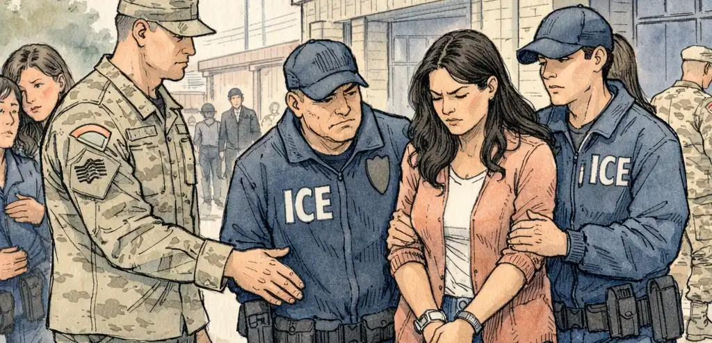 ICE Detains Newlywed Wife of US Army Sergeant