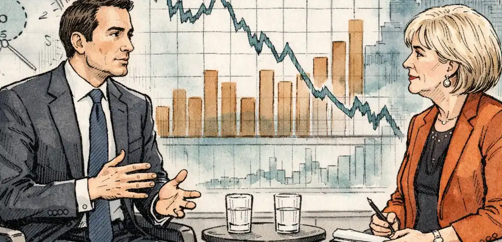 Sorkin Warns of Market Crash Amid CEO Fear