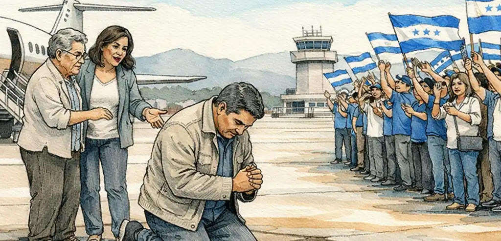 Hernández Returns to Honduras After Trump Pardon