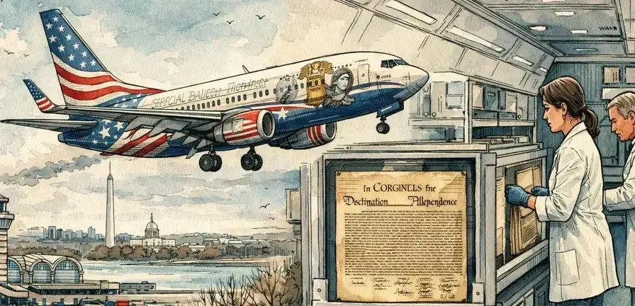 Historical Documents Embark on National Tour for America's 250th Anniversary