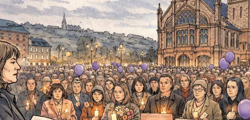 Hundreds Attend Vigil for Amy Doherty in Londonderry