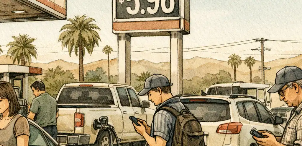 U.S. Gas Prices Hit Four-Year High Amid Iran Conflict