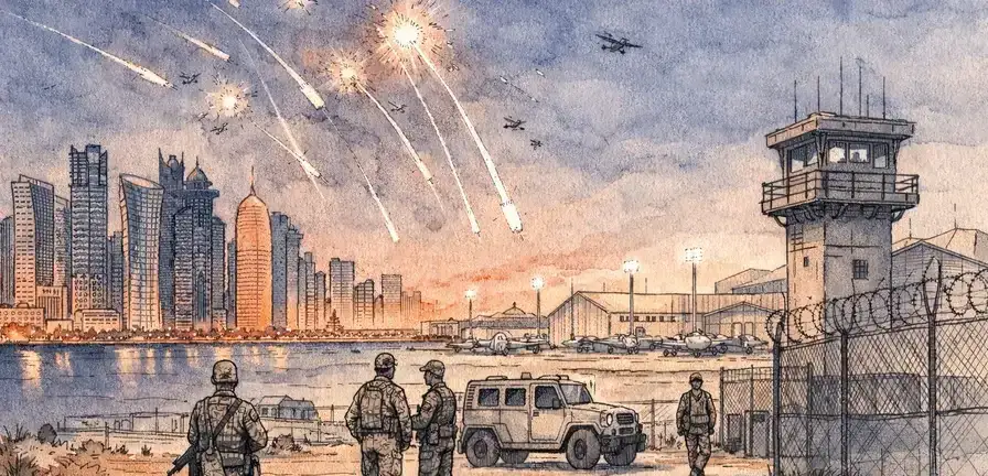 Iran Launches Missile and Drone Attacks on Gulf States in Response to US-Israeli Strikes