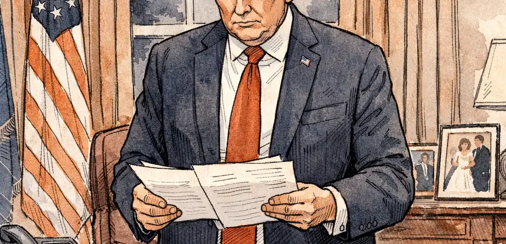 Trump Skips Son's Wedding for Government Duties