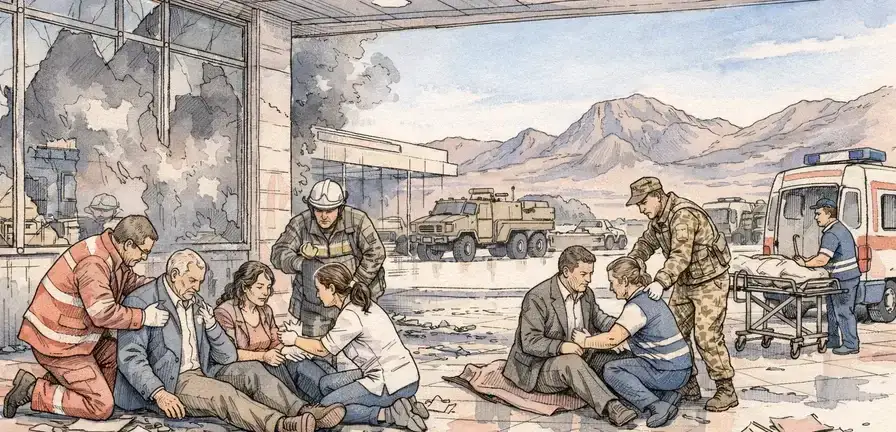 Azerbaijan Accuses Iran of Drone Attack on Nakhchivan Airport