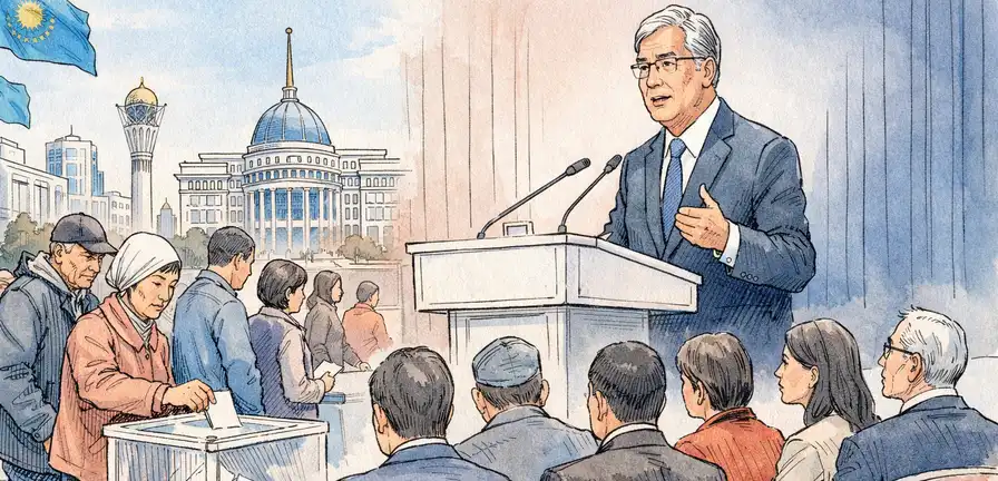 Kazajistán vota en referendo constitucional