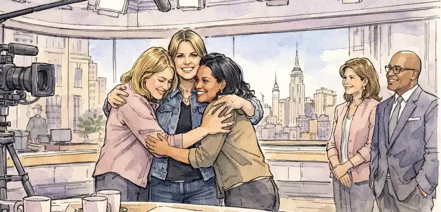 Savannah Guthrie Visits 'Today' Show Studio Amid Search for Missing Mother