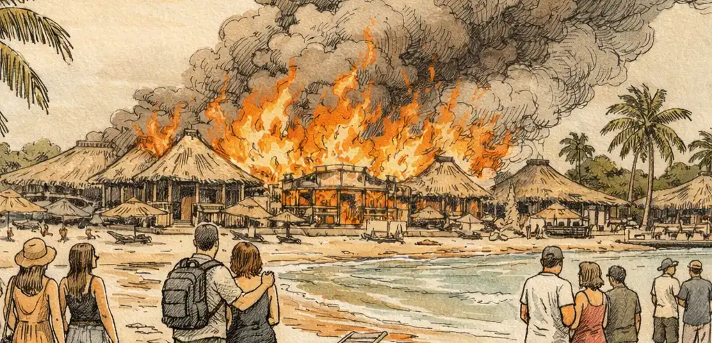 Fire Destroys Dominican Resort; Italian Tourist Killed