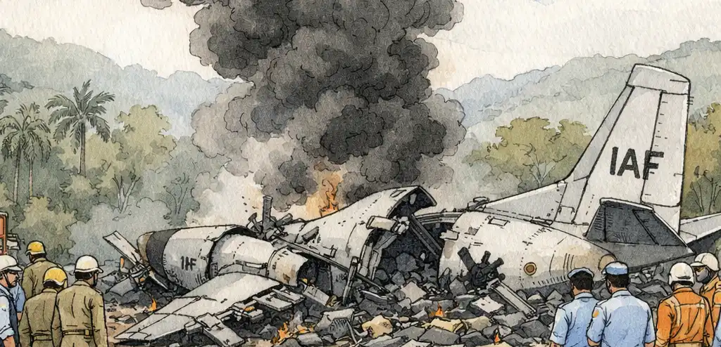 5 Killed in Indian Air Force Plane Crash