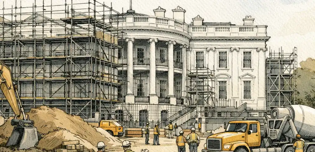 Trump's White House Ballroom Project Costs Rise to $600M