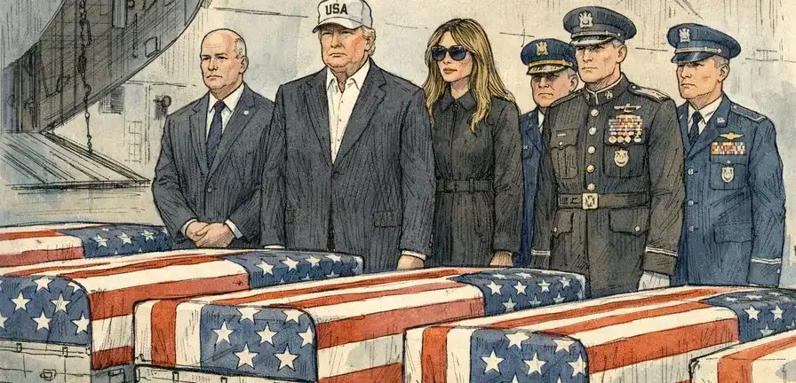 Fox News Apologizes for Airing Old Footage During Coverage of Trump's Attendance at Dignified Transfer Ceremony