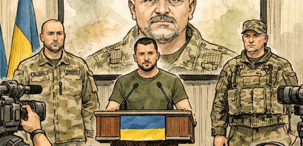 Zelenskyy Names Drapatyi as Ukraine's Top Commander