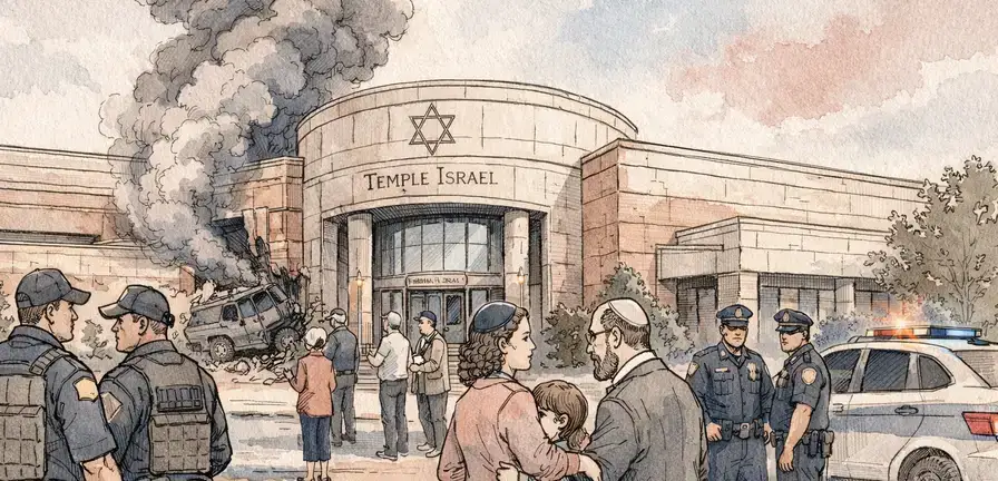 FBI Investigates Michigan Synagogue Attack by Hezbollah-Linked Man