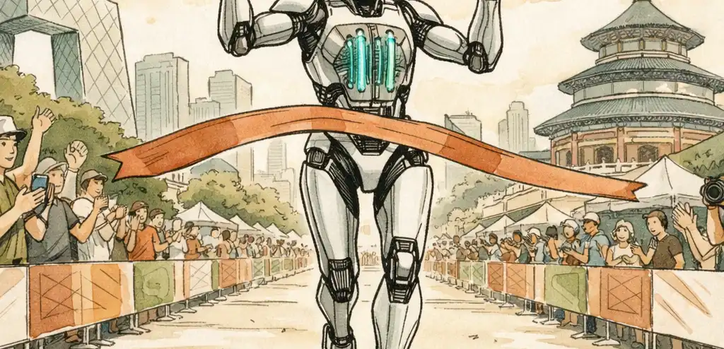 Honor Robots Outpace Humans in Beijing Half-Marathon