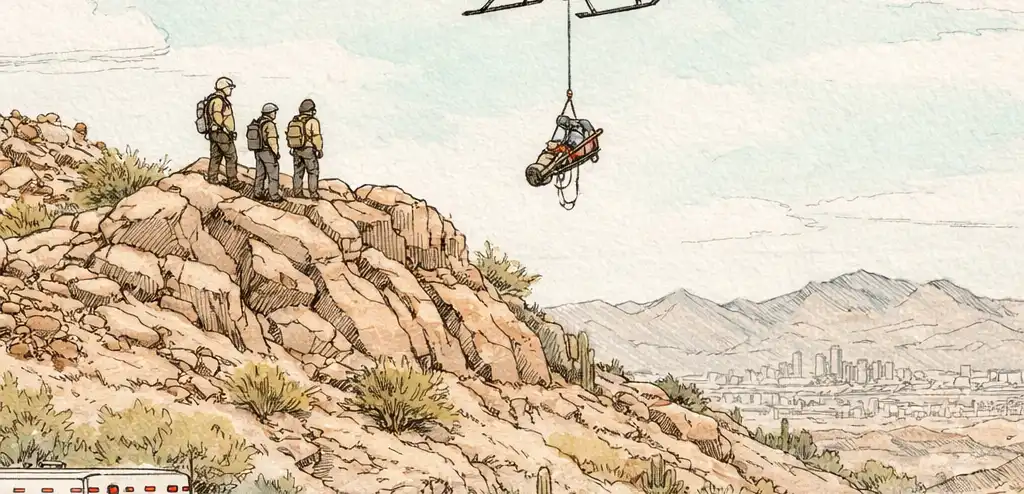 Arizona Hiker Airlifted After Over 100 Bee Stings