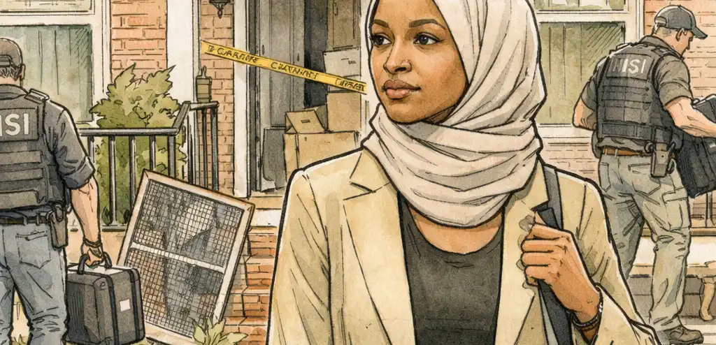 Omar to Move After Federal Search of Home