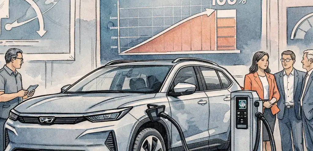 Geely Unveils EV Charging in Under Five Minutes