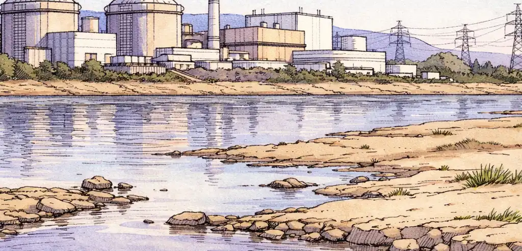 Romania Shuts Last Reactor as Danube Drought Deepens