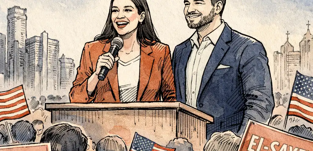 AOC Donates $1M to El-Sayed's Michigan Senate Bid