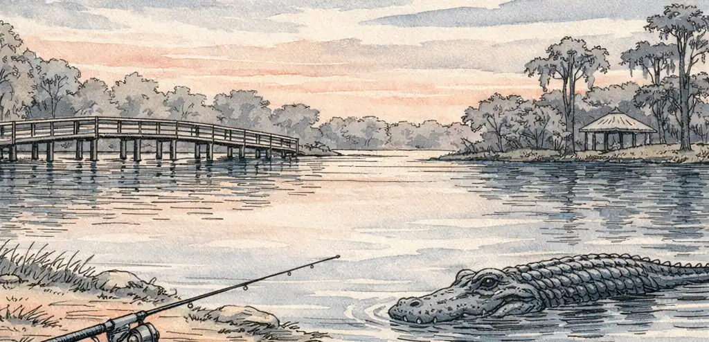 71-Year-Old Fisherman Killed by Alligator in Florida
