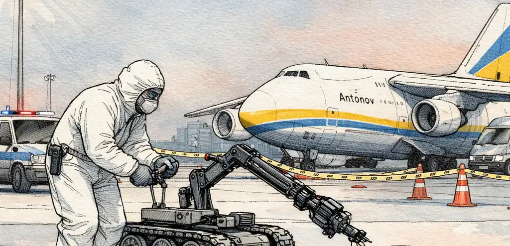 Explosive Drone Found at Leipzig/Halle Airport