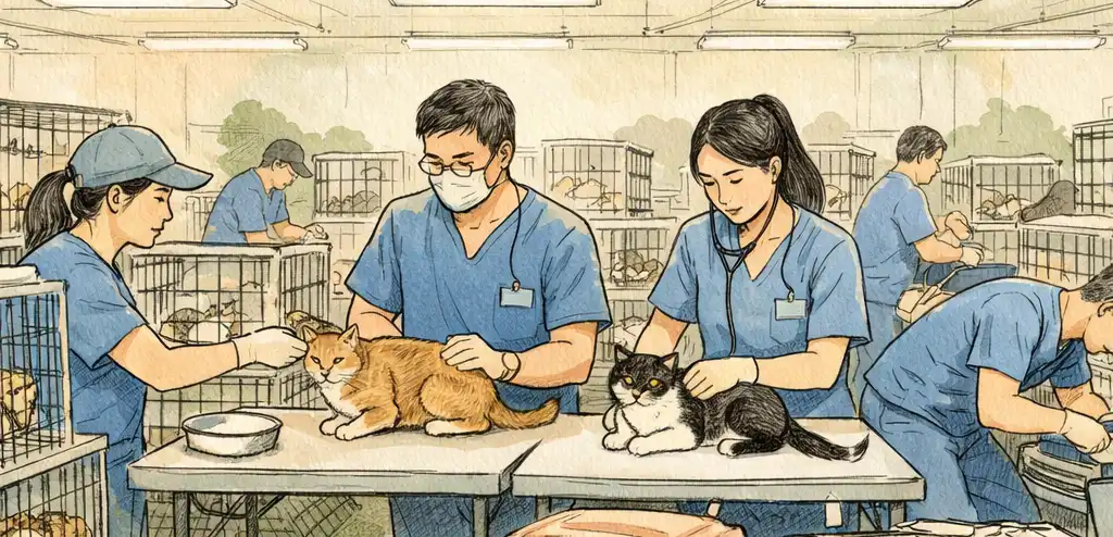 Vietnam Police Rescue Over 500 Cats From Meat Trade Ring