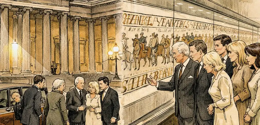 King Charles Hails Bayeux Tapestry as Symbol of Anglo-French Trust