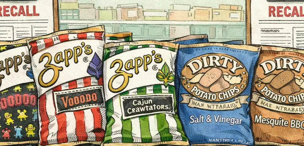 FDA Upgrades Potato Chip Recall to Highest Level Over Salmonella Risk