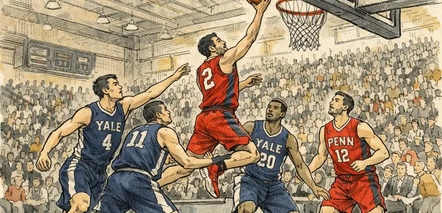 Pennsylvania Edges Harvard in Overtime Thriller