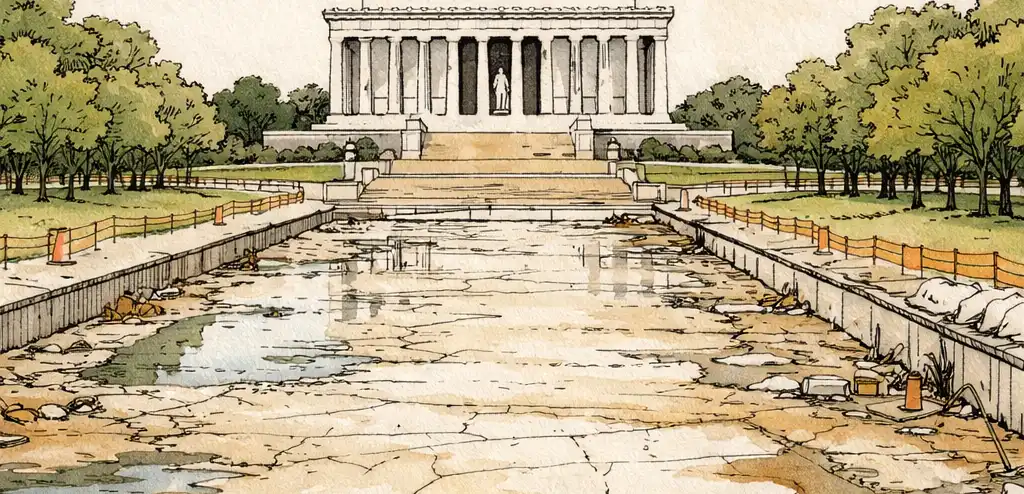 DOJ Drops Case Against Olympian Over Reflecting Pool Damage
