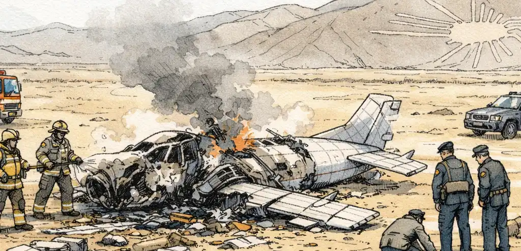 Tourist Plane Crash Over Peru's Nazca Lines Kills 13