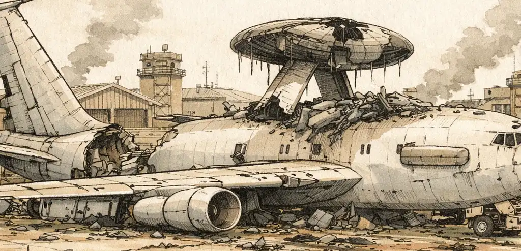 Iran Destroys US AWACS Plane in Saudi Strike