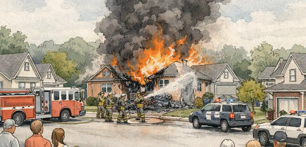 Small Plane Crashes Into Ohio Home