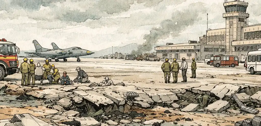 Yemen Government Attacks Sanaa Airport