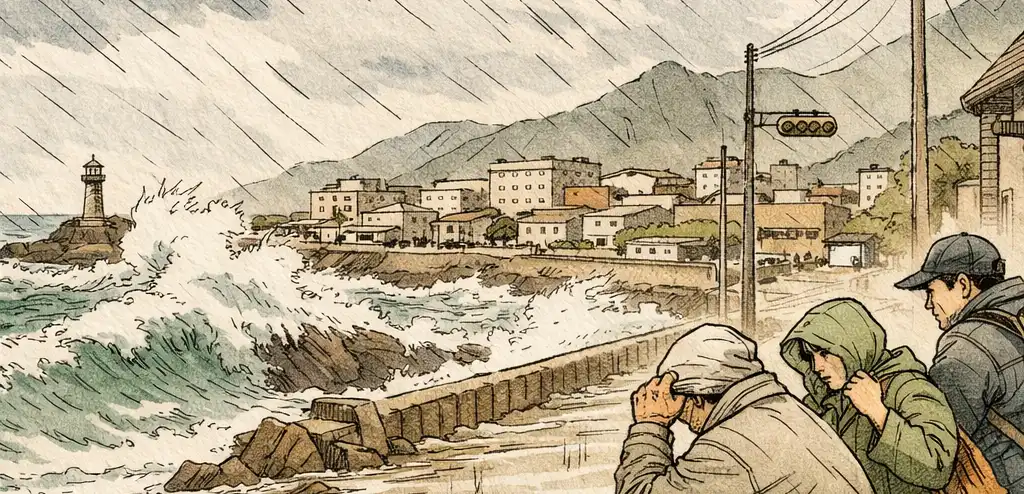 Typhoon Champi Kills One in Taiwan