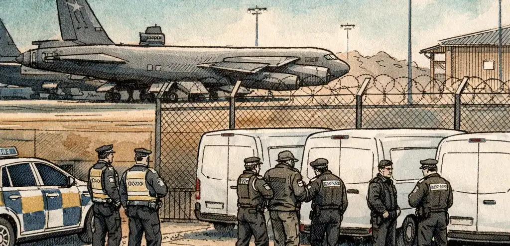 UK Arrests Seventh Suspect in RAF Fairford Terror Probe
