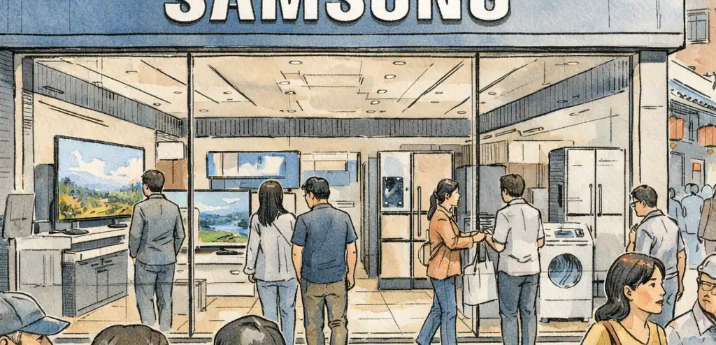 Samsung Discontinues China Sales of Some Electronics