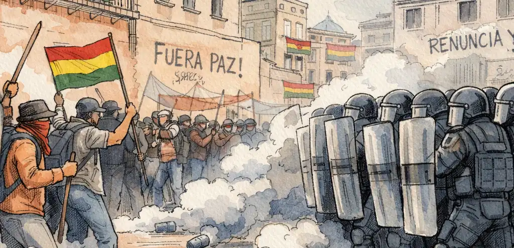 Bolivia's Paz to Reshuffle Cabinet Amid Nationwide Protests