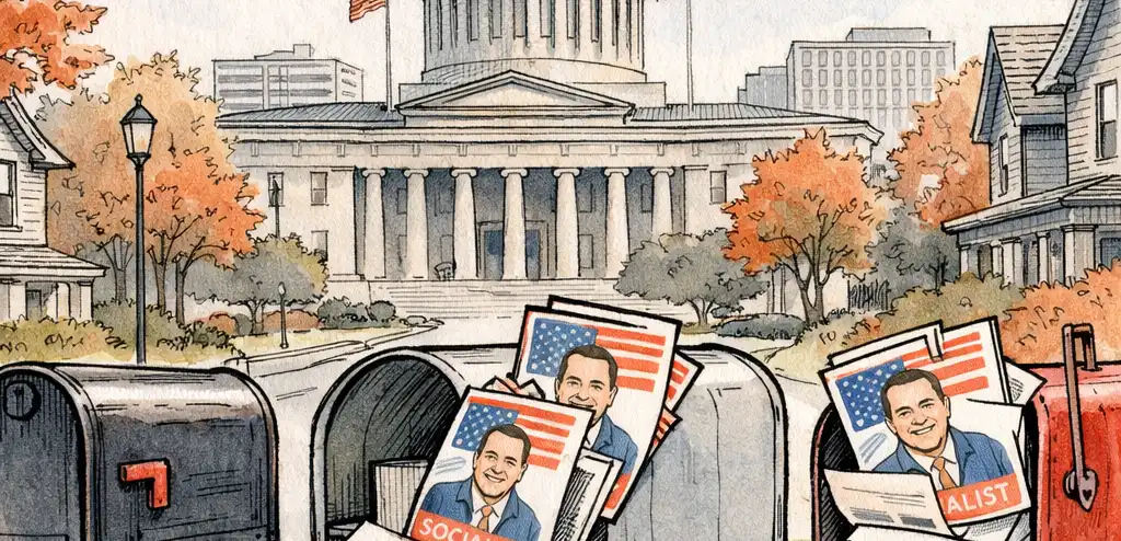 MAGA-Linked PAC Funds Mailers for Ohio Socialist Candidate