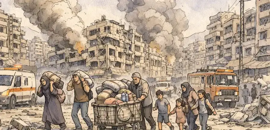 Israeli Strikes Intensify in Lebanon After Hezbollah Attacks