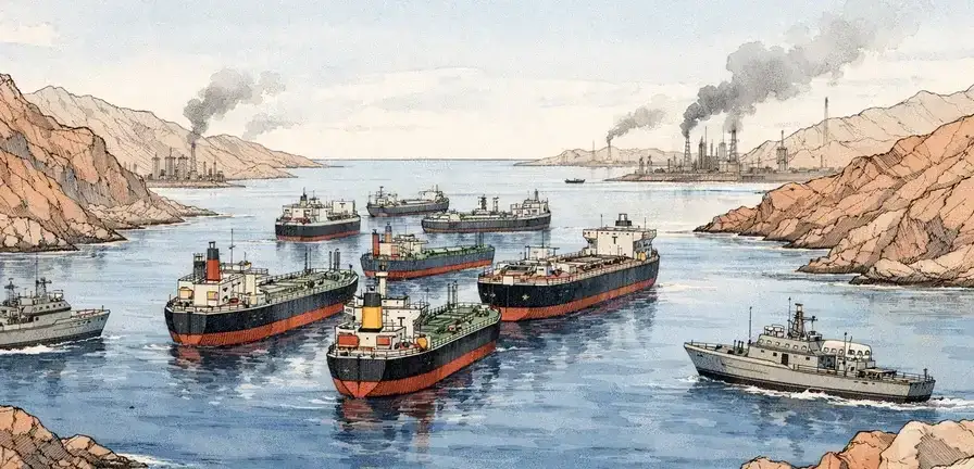 Iran Blocks Strait of Hormuz