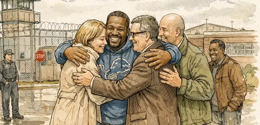 Detroit Man Exonerated After 25 Years in Prison for Coerced Confession