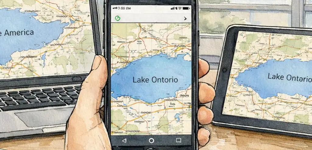 MapQuest Tops Apple App Store After Refusing to Rename Lake Ontario