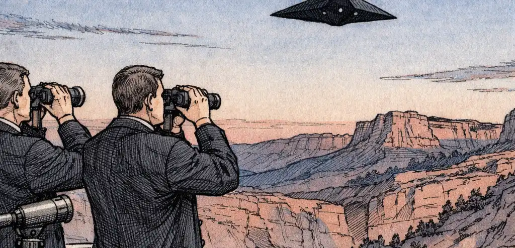 FBI Agents Report Silent UFO Sighting Near U.S. Security Site