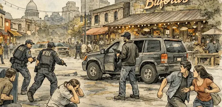 FBI Investigates Potential Terrorism Link After Texas Bar Shooting Leaves Three Dead