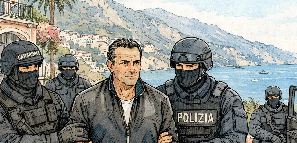 Italian Mafia Boss Roberto Mazzarella Arrested After Year on Run